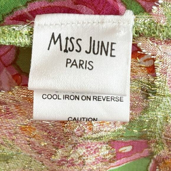 Miss June Tasseled Mini Dress Small - Picture 8 of 10